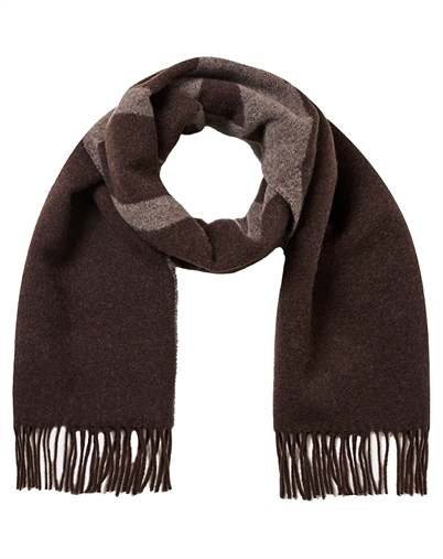 Lala Berlin - Lala Scarf 4 Wool Mix Tørklæde - Brown